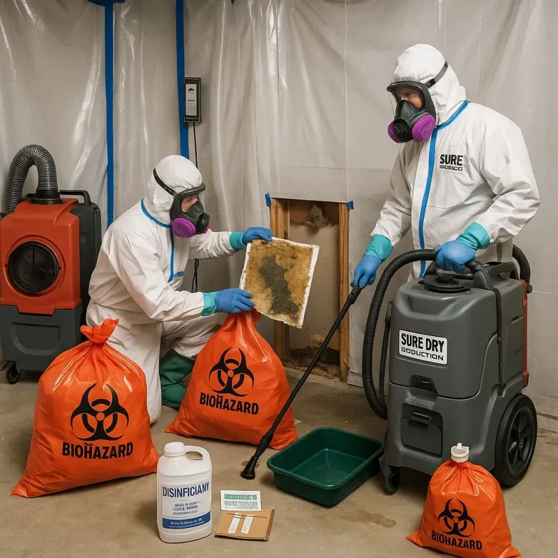 Contaminated Water Handling Protocols process in Burr Ridge, IL