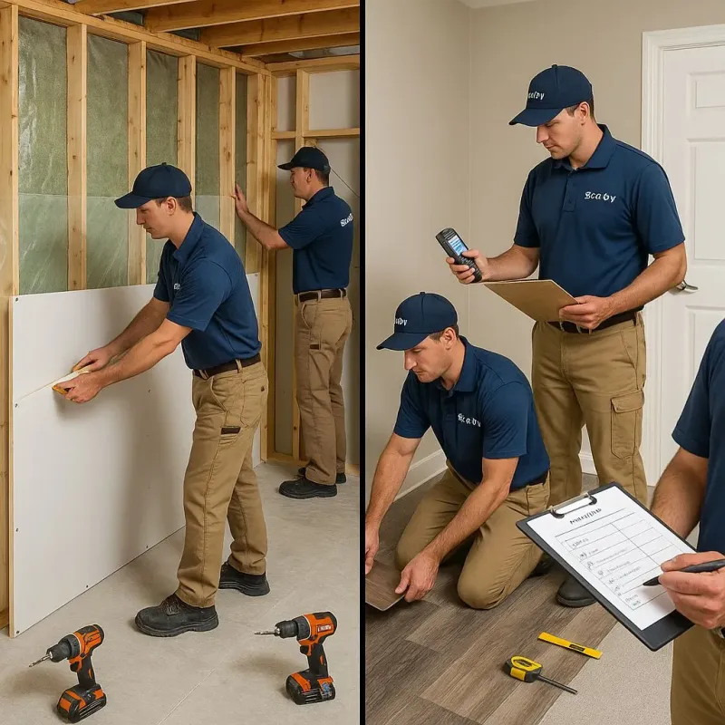 Repairs and Reconstruction process in Burr Ridge, IL