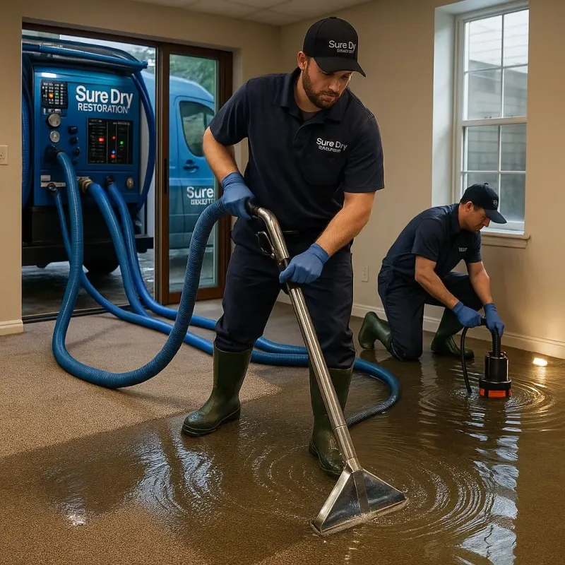 Water Extraction and Removal process in Burr Ridge, IL